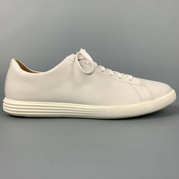 COLE HAAN Other - COLE HAAN Light Gray Leather Low Top Sneakers